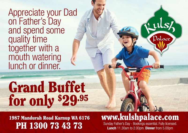 Father's Day Special Buffet All Day